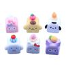 Novo Comer e Jogar Praça Sanrio diy Creme Cola Estéreo Caso do telefone móvel Pequenos ornamentos Joias Resina Pequenos acessórios