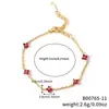 Moxi Transfronterizo Micro-Pavimentado Circón Forma de Flor Exquisito Moda Pulsera Pulsera Personalizada Moda Geométrica Simple Joyería