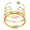 Moda Europea y Americana Elegante Conjunto de Collar, Pendientes y Anillo Pendientes de Gama Alta Pendientes para Mujer Conjunto de Joyería de 49 Piezas