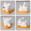 Paisagem Miniatura Série Filhote Mini Linha Figura Boneca Fofa Tendência Decoração de Bolo de Mesa Pequeno Ornamento