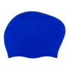 Gorro de Natación de Silicona para Cabello Largo de Mujer 60g En Stock Impermeable Color Imprimible Sin Estiramiento Venta Directa de Fábrica