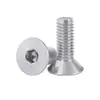 Tornillos de Acero Inoxidable 304 de Cabeza Avellanada y Zócalo Hexagonal Din7991 Tornillos de Cabeza Plana y Zócalo Hexagonal Tornillos Hexagonales de Cabeza Avellanada Tornillos para Máquina