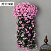 Flor de Violeta Simulada Hortensia Flor Falsa Pared Balcón Planta Araña Enredadera de Flores Simuladas Decorativa Hortensia Simulada Colgante de Pared