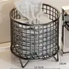Caja de Almacenamiento de Toallas Abandonada Baño Cesta de Drenaje para Almacenamiento de Toallas de Baño Estante de Almacenamiento para Mascarillas Faciales y Cosméticos