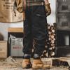 Jeans retro americanos para hombre 2024 primavera moda urbana marca peto para hombre holgado talla grande recto pierna ancha