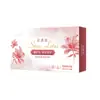 Flor Llena de Humo Parche de Loto de Nieve Parche para el Cuidado Íntimo Femenino Azafrán Herbal Loto de Nieve Nutre y Cuida Profundamente la Salud
