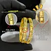 Novo Modelo Pulseira Caleidoscópio Estreita Banhada a Ouro Branco 18K Ouro Rosa, Versão Larga com Pedras e Cravação Completa de Diamantes, Pulseira Cravejada de Diamantes Trevo de Quatro Folhas