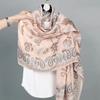 Bufanda Chal de Otoño e Invierno estilo Coreano de Doble Propósito Bufanda de Seda para Mujer Combinable para Primavera y Otoño Algodón Lino Ultrafino Exterior Bufanda de Viaje