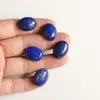 Superficie de Anillo de 15*20 mm Ágata Natural Aventurina Verde Amatista Ojo de Tigre Forma de Huevo Parche Ovalado Accesorios de Joyería DIY