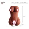 Produtos Sexuais para Adultos, Dispositivo de Masturbação Masculina, Copo Avião, Molde Vaginal de Meio Corpo Inserível para Nádegas, Brinquedo Sexual