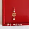Accesorios DIY Hechos a Mano Estilo Chino Abanico de Boda de Novia Abanico Redondo Estilo Antiguo Colgante Decorativo Borla Materiales Taza de Té