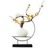 Fábrica direta Zen ferro frame vaso decoração casa barraca fonte novo estilo chinês estudo varanda Escritório da empresa