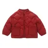 Chaqueta de Algodón de Invierno para Niñas 2026 Nuevo Estilo Ropa Exterior Otoño Invierno Niños Engrosada Estilo Chino Bebé Pequeño Nuevo Estilo Chino Ropa de Algodón