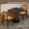 Mesas y sillas de restaurante de comida rápida personalizadas mesas y sillas de comedor de restaurante de hot pot restaurante de barbacoa mesa y silla de comedor rectangulares combinación de mesa y silla de comedor