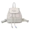 Mochila de Moda Feminina Primavera 2026 Estilo Coreano Mochila Escolar Estudantil Bolsa Saco Mochila de Viagem Tendência de Alto Valor