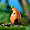 Micro Paisagem Moderna Resina Artesanato Série Halloween Pequenos Enfeites Transparente Fantasma Abóbora Carro Múmia Morte