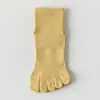 Calcetines de cinco dedos para mujer, finos de verano, antibacterianos, desodorantes, de malla, calcetines cortos de algodón puro, transpirables, de media pantorrilla, calcetines de dedos para mujer, calcetines de dedos divididos