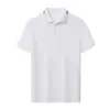 Camisa Polo de Manga Corta 210g 40S Algodón de Fibra Larga Sunshine No Deformable Cuello Plano de Máquina Plana Botón de Resina Exquisito 7A Antibacteriano