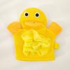 Fabricantes de toalhas de banho infantis desenhos animados indolor fofo com bola de flor de banho toalha de banho de uso duplo luvas de banho lenço umedecido atacado