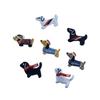 Parches de Tela Bordados de Perro Salchicha Estilo Na para Ropa Parche para Agujero Sello Bordado Accesorios para Ropa Parches de Tela Adhesivos Termofusibles para Cachorros