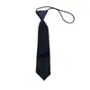 ¡Muy Preppy y Muy Bai! Corbata Japonesa Jk Rayada Negra Hecha a Mano para Mujer, Corbata Estilo Universitario Dk para Hombre.