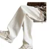 Calças de Veludo Cotelê Americanas Masculinas Primavera e Outono Dosing Calças Retas Largas Calças Masculinas Calças Casuais Outono Finas