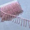 Venta al por mayor del fabricante Borla de Cristal Hecha a Mano con Cuentas Encaje DIY Ropa Bolsas Cortina Falda Accesorios Estilo Chino