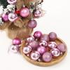 Bola decorativa navideña explosiva para ventana navideña, colgante decorativo para árbol de Navidad, bola decorativa colgante navideña