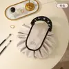 Bolsa de Maquiagem para Mulheres, Grande Capacidade, Portátil, Cordão, Luxo Leve, Impermeável, Armazenamento de Cosméticos, Necessaire de Viagem