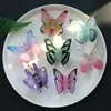 Presilha de Cabelo Borboleta Colorida, Grampo Feminino Fresco e Doce, Laço de Cabelo para a Parte de Trás da Cabeça, Presilha Jacaré