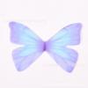 Nueva Horquilla 10cm Tul Doble Capa Mariposa Grande Horquilla Accesorios Hanfu Adorno para la Cabeza Hoja Muerta Accesorios Boda