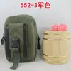 552 Bolso de Cintura Táctico Deportivo de Ocio al Aire Libre Multiusos con Cinturón de Cuero Bolsa para Colgar Teléfono Móvil de 6.3 pulgadas Hecha a Medida