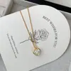 Collar de Plata de Ley S925 con Zirconia en Forma de Corazón para Mujer, Cadena para Clavícula de Diseño de Nicho Retro de Lujo Ligero, Popular en Xiaohongshu