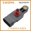 Adecuado para Chevrolet Aveo Daewoo 96325870 Sensor de Presión de Admisión 25195791