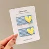 Horquilla Coreana de Otoño e Invierno para Mujer, Pinza Lateral de Gama Alta, Accesorios para el Cabello, Nueva Horquilla Dulce para Niña, Tocado, Pinza para Flequillo, Pinza