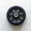Ruedas para Cochecito de Bebé, Ruedas de Alta Visión, Ruedas Giratorias Silenciosas de PU Originales Modificadas y Ampliadas