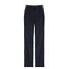 Pantalones casuales con contraste de cinta deportiva de calle americana, primavera y verano de 2024, recién llegados, pantalones holgados de pierna ancha con cintura suelta y cordones, de moda.