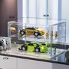 Suporte de Exibição para Armazenamento de Caixas Surpresa Caixa de Coleção Transparente Grande Capacidade Boneca Bubble Mart Boneca Caixa de Exibição para Figuras à Prova de Poeira
