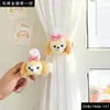 Atrapasueños de Peluche Disney Lindos de Dibujos Animados Anillo Hebilla Decoración de Cortina de Dormitorio Cuerda Elástica Atar Cuerda Artículos Esenciales para el Hogar