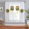 1 pieza nuevo mosquitero con patrón de lujo ligero impresión digital 3D decoración de dormitorio sala de estar fábrica directa mosquitero para barra de cortina