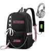 Stray kids combinación alrededor de la misma mochila mochila mochila bolsa Estudiantes coreanos hombres y mujeres Gran Capacidad Nuevo