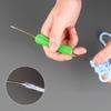 Pengfei crochet de doble punta mango de plástico ganchillo de metal para el hogar suéter zapatos y sombreros crochet al por mayor crochet de doble punta mango de plástico