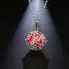 Colar de Perfume Aromaterapia com Diamante de Margarida Shiying 188 Colar de Pérolas Qin Yin para Grávidas Colar Caixa de Essência Encomendável