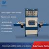 Esquerda e direita mesa deslizante automática máquina de fusão imitação de couro veludo polimento limpeza pano de alta frequência máquina de selagem térmica de alta frequência máquina de fusão síncrona de alta frequência