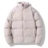 Chaqueta de algodón moderna estilo coreano para hombres jóvenes, cuello alto estilo Hong Kong, diseño simple y engrosado, adecuada para usar en invierno, abrigo acolchado de corte holgado