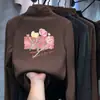 Blusa de base para meninas, nova coleção outono/inverno 2026, estilosa e moderna, feita de material macio tipo fleece, blusa casual com gola semi-alta para crianças e bebês, moda infantil