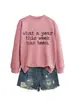 ¡Qué Año Esta Semana! Sudadera Casual Versátil con Letras para Mujer Otoño e Invierno - Sitio Independiente de Lista de Deseos de Amazon