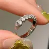 Anillo Abierto de Serpiente Cepillado Vintage de Moda Estilo Chino Nuevo Retro Minimalista Gama Alta Venta al por Mayor