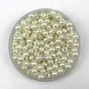 Perla Artificial de Color Recta de Agujero Alto Alto Brillo Pulido al Agua Plástico ABS Perforado Perla Material para Cuentas DIY Accesorios para Bolsas Joyería