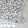 Joyería para Uñas Luz de Luna Azul Joyería de Diamantes Fondo Puntiagudo Multifacetado Corazón Torcido Diamante Accesorios para Uñas Corazón Mariposa Cristal Diamante con Forma Especial